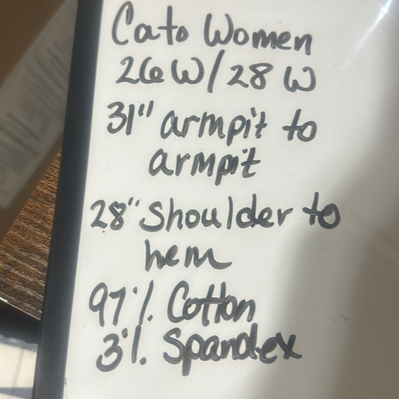 Cato Woman Brand Size 26W/28W - Picture 11 of 12